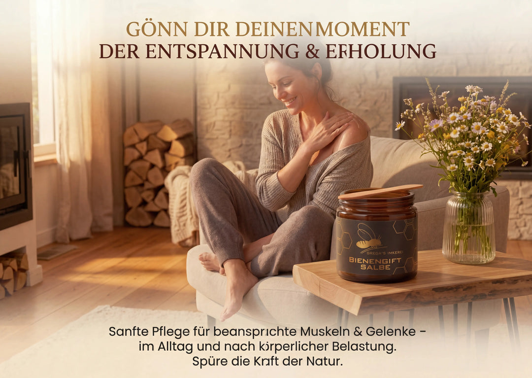Bienengiftsalbe anwendung muskeln und gelenke