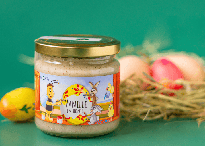 Osterhonig Vanilie im Honig 250g Glas