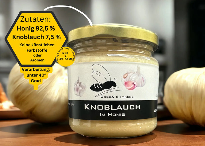 Knoblauch im Honig