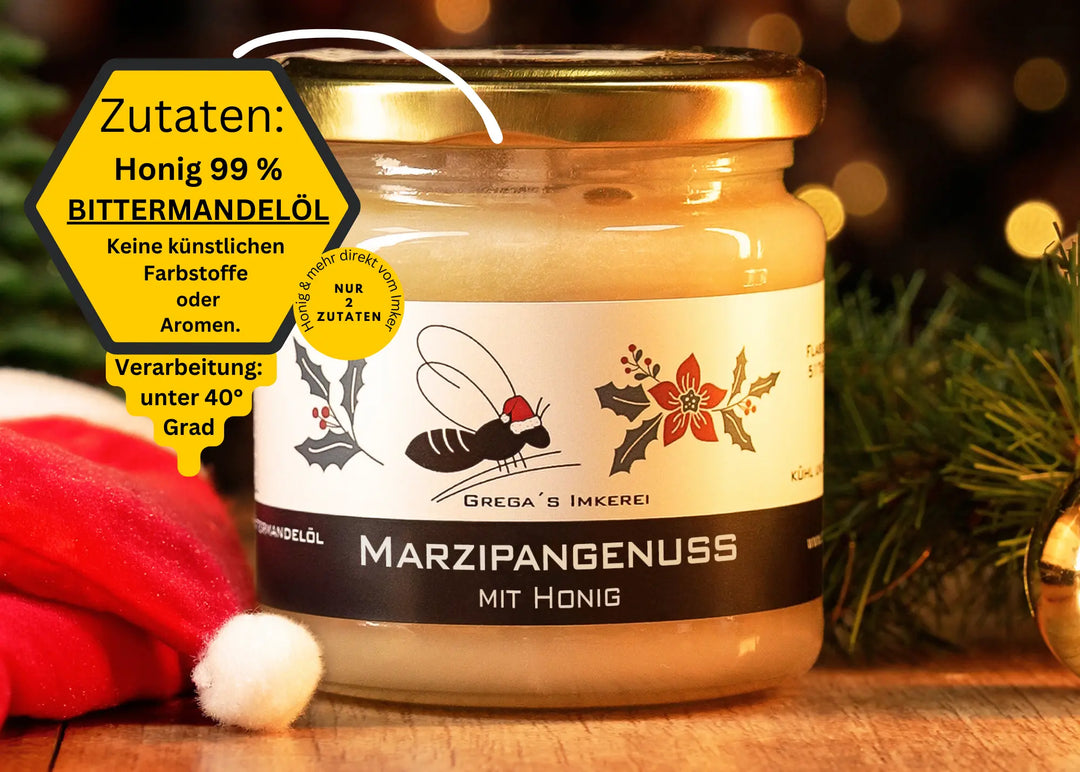 Marzipangenuss mit Honig 250g