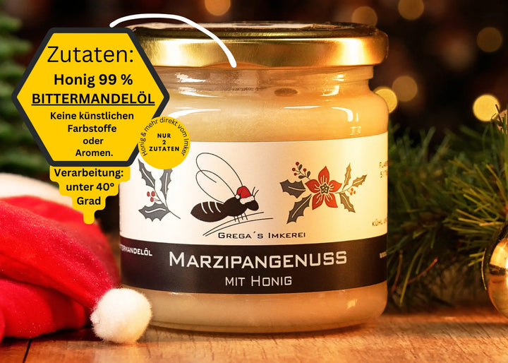 Marzipangenuss mit Honig 250g