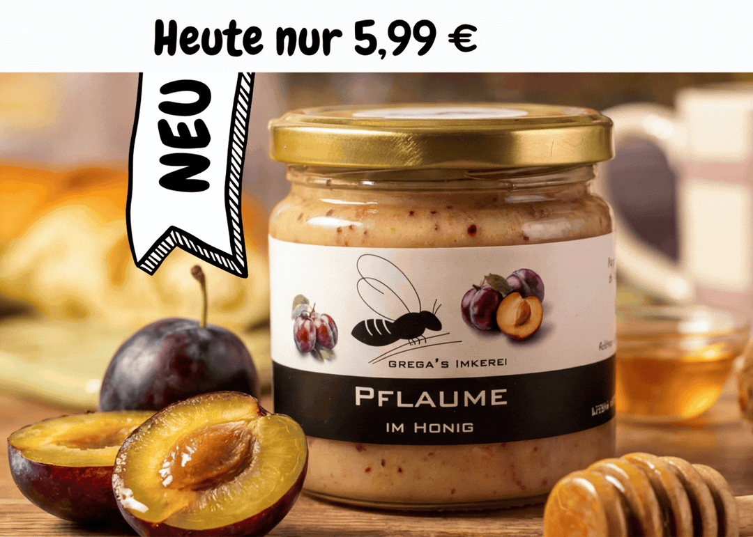NEU PFLAUME IM HONIG