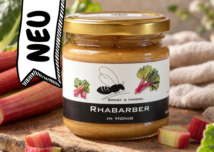 Rhabarber im Honig neu