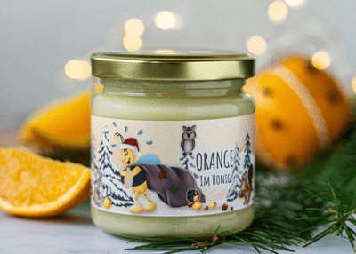 Orange im Honig von Grega´s Imkerei für Kinder zu Weihnachten