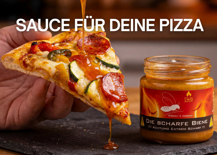 Honig für die Pizza