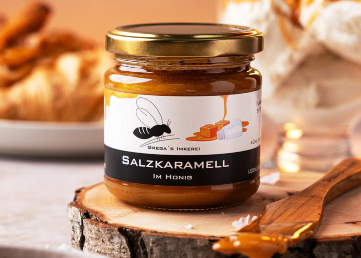 Salzkaramel im Honig