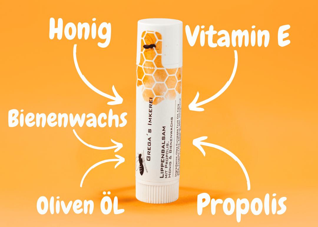 Propolis Lippenbalsam Pflegstift von Grega´s Imkerei