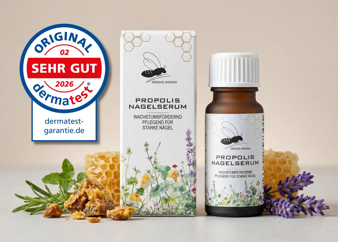 Propolis Nagelserum 10ml direkt vom Imker Dermatest Testsiger 