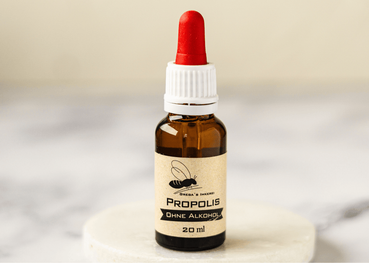 Alkoholfreies Propolis in 20 ml Tropfenflasche