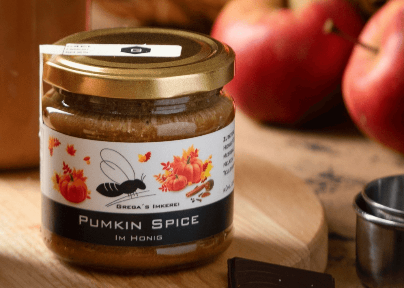 Pumpkin Spice Gewürz im Honig