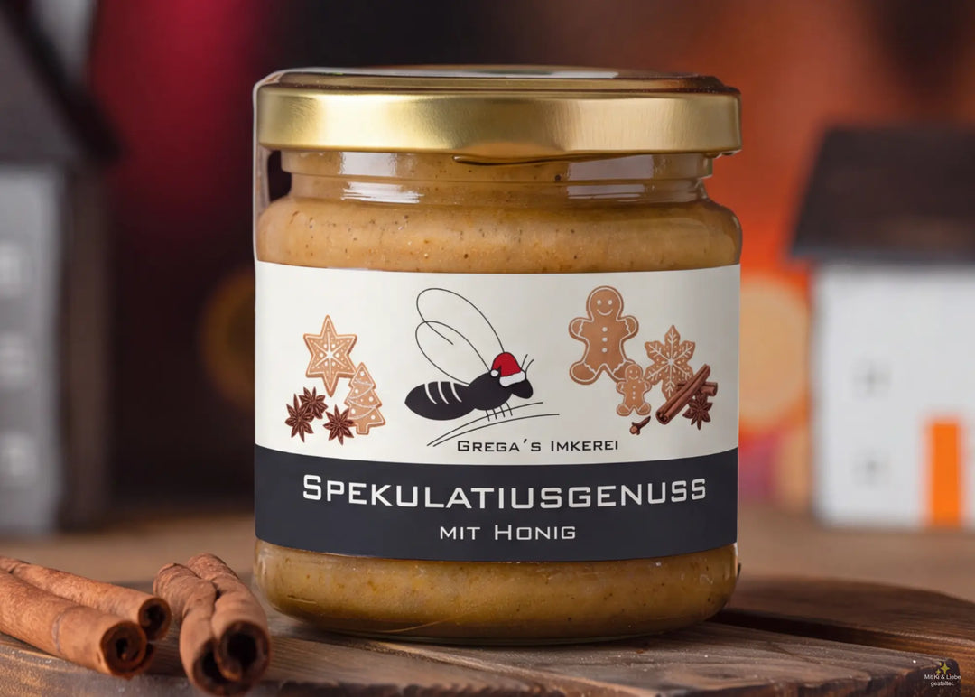 Spekulatiusgenuss mit Honig