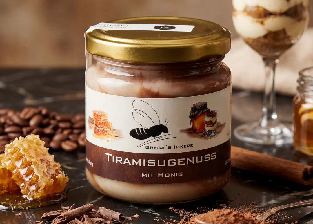 Tiramisu Genuss im Honigglas