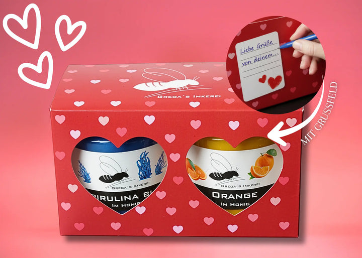 Valentinstag Geschenk Box 2er