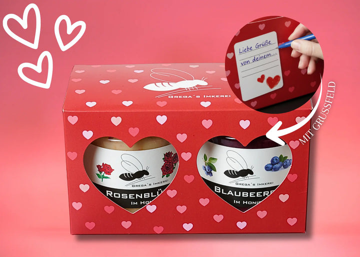 Valentinstag Geschenk Box 2er