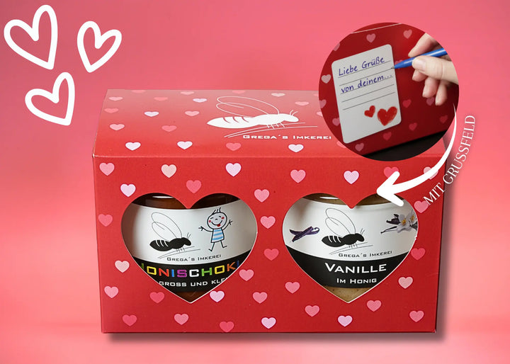 Valentinstag Geschenk Box 2er