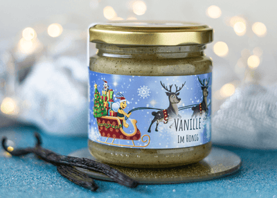Weihnachtshonig Vanille im Honig von Grega´s Imkerei
