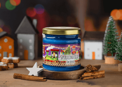 Weihnachts Spirulina Blau Honig von Grega´s Imkerei für Kinder 