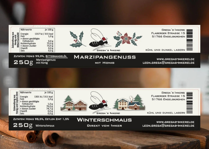 Zutaten und Nährwerte 4er Geschenkboc