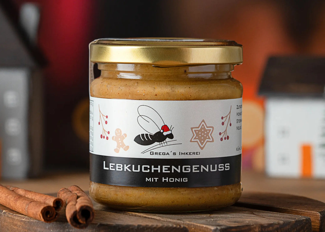 Lebkuchengenuss mit Honig von Grega´s Imkerei