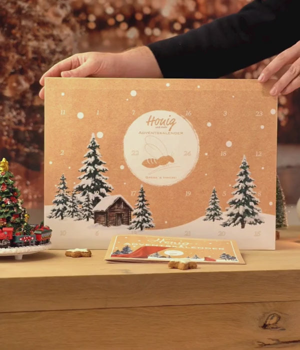 Honig-Adventskalender vom Imker