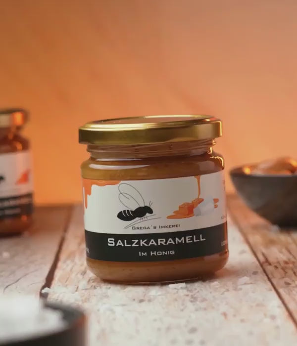Salzkaramell im Honig 250g Produktvideo