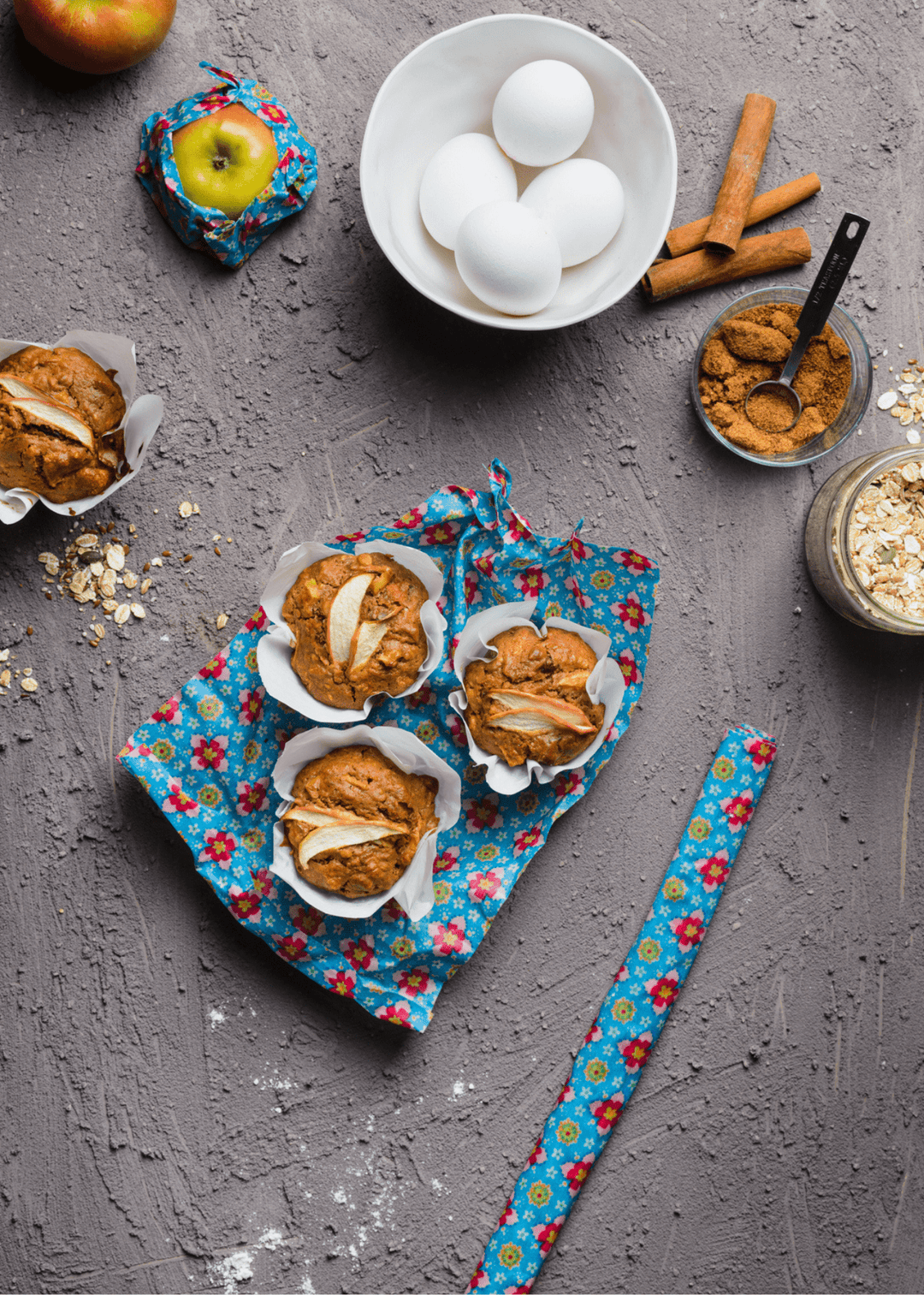 Bienenwachstücher und Muffins halten länger frisch