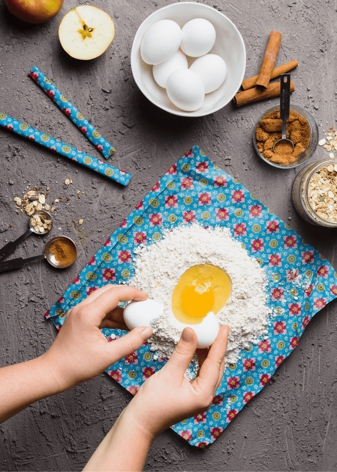 Bienenwachstücher zum backen nutzen