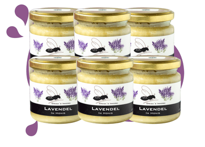 Lavendel im Honig 6er Vorteilsset