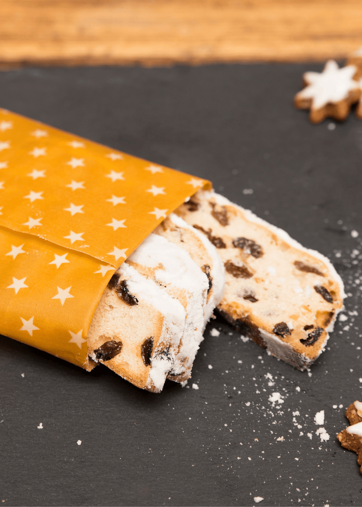 Weihnachtliche Bienenwachstücher vom Deutschen Imker